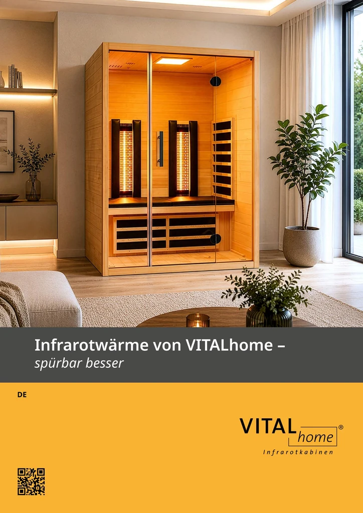 Vitalhome Infrarotkabinen Prospekt Ausgabe 2026/2027